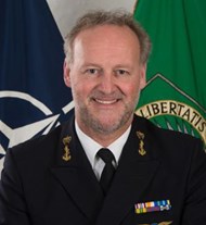 Commander Royal Netherlands Navy Peet Rood