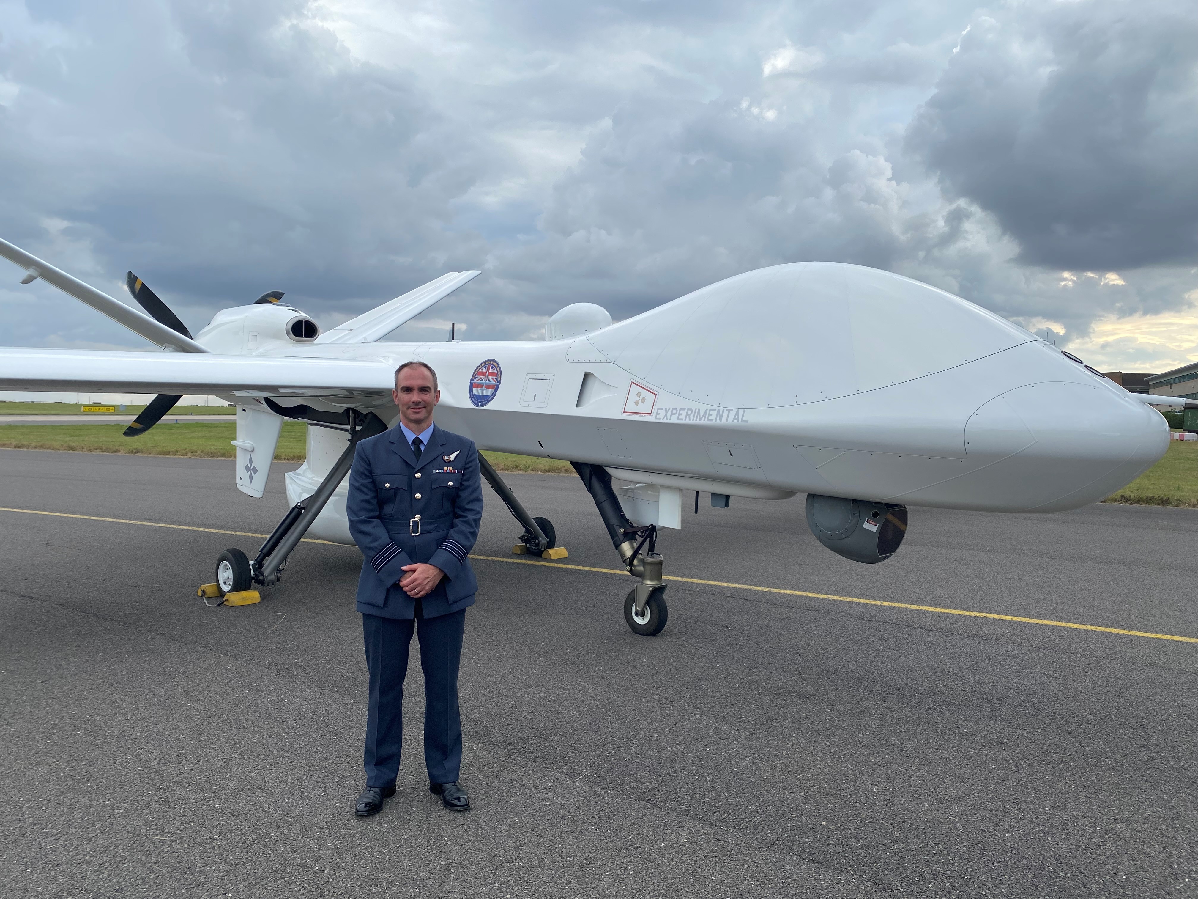 Wing Commander Neil Hallett