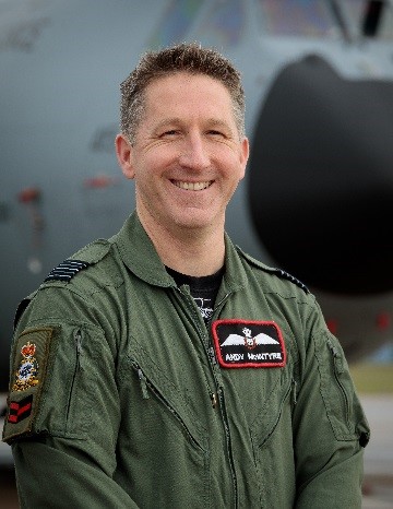 Wing Commander Andy McIntyre