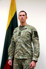 Lieutenant Colonel Andrius Konovalovas
