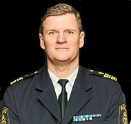 Police Commissioner Peter Nilsson