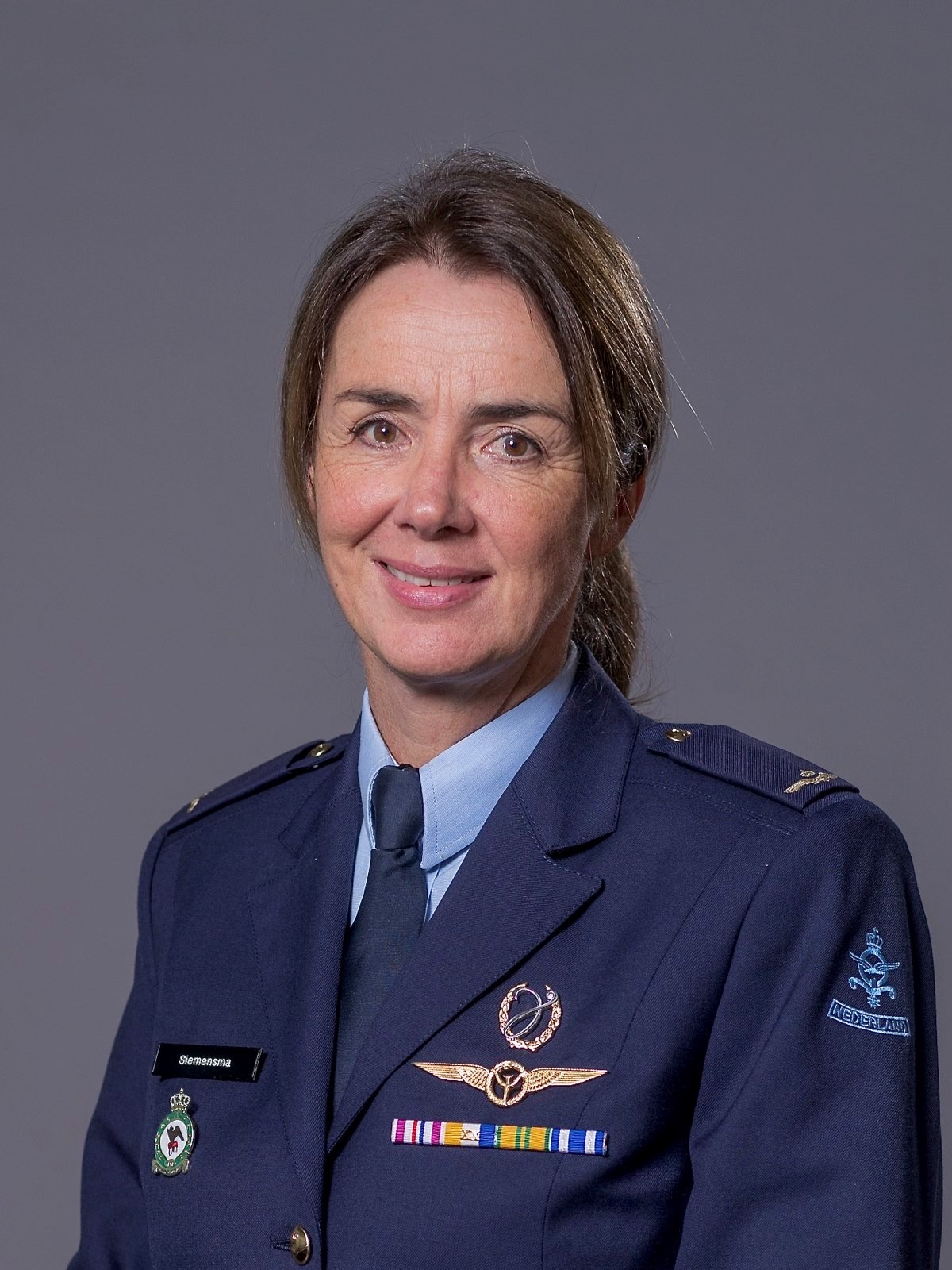 Air Commodore Saskia Siemensma