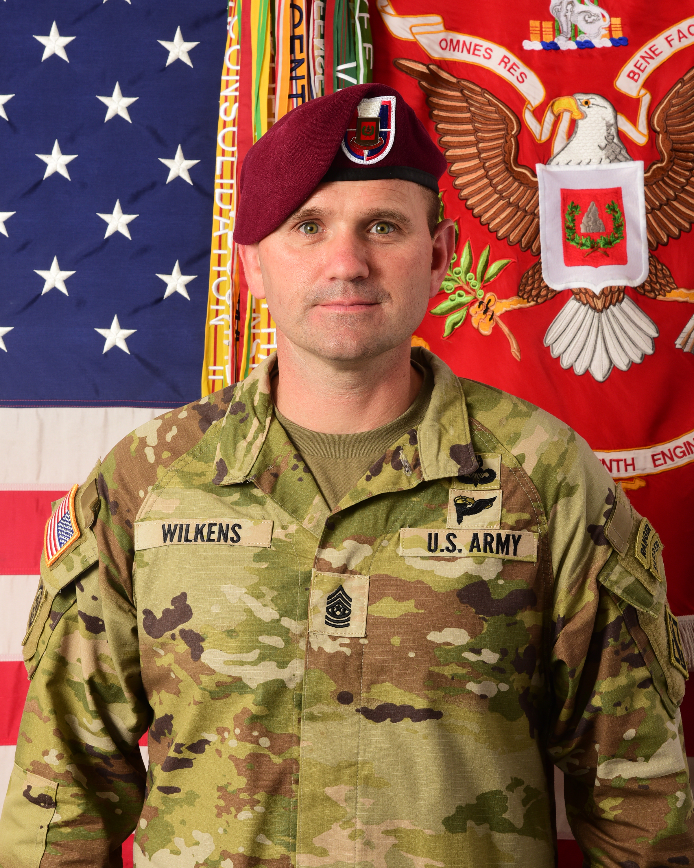 Sargeant Major Corey Wilkens